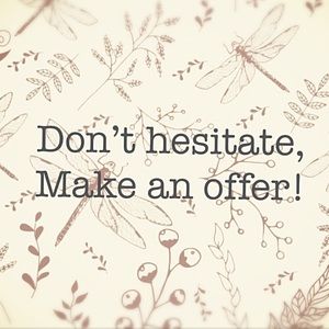 If you love it but not the price make me an offer, offers accepted or countered